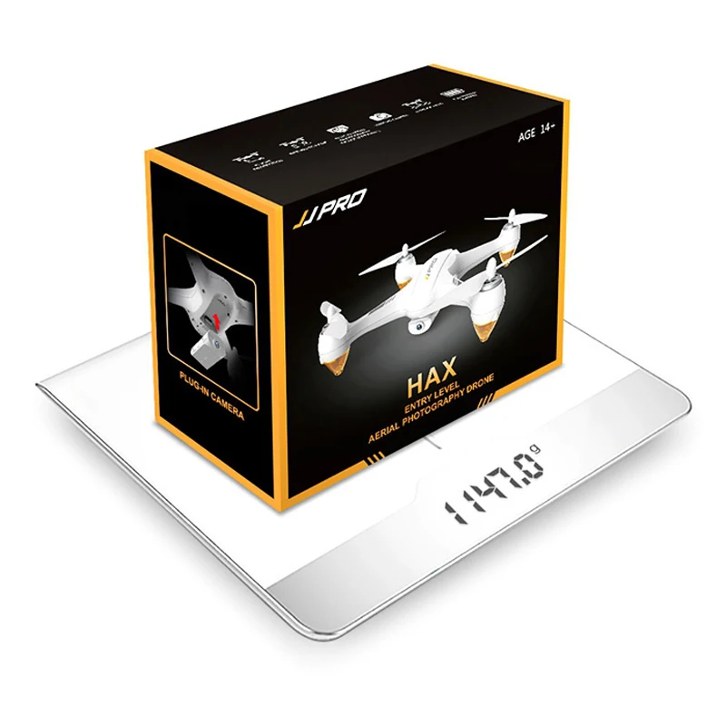 Квадрокоптер JJRC JJPRO X3 Радиоуправляемый GPS RTF Wi Fi FPV 1080P Full HD камера для