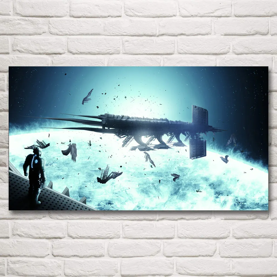 

Home Decor Poster HD Pictures Prints Canvas 1 Piece Dead Space 2 3 Hot Video Game Living Room Art Decorative Painting Framed