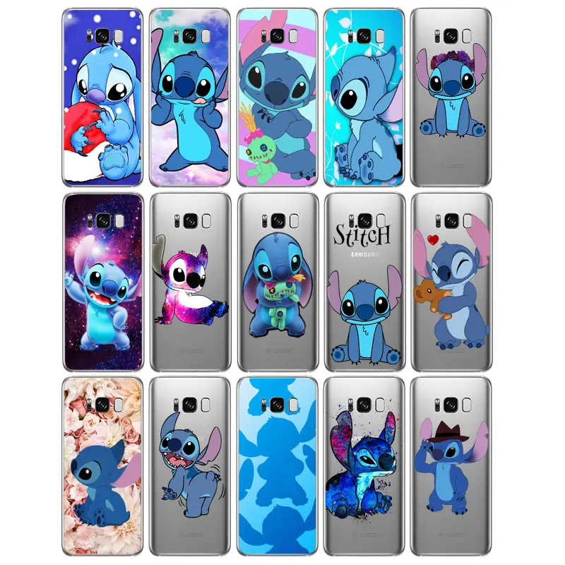 DREAMFOX N116 Lilo Stitch Cute Soft TPU Silicone Cover For Samsung Galaxy Note S 3 4 5 6 7 8 9 Edge Plus Grand Prime Case |
