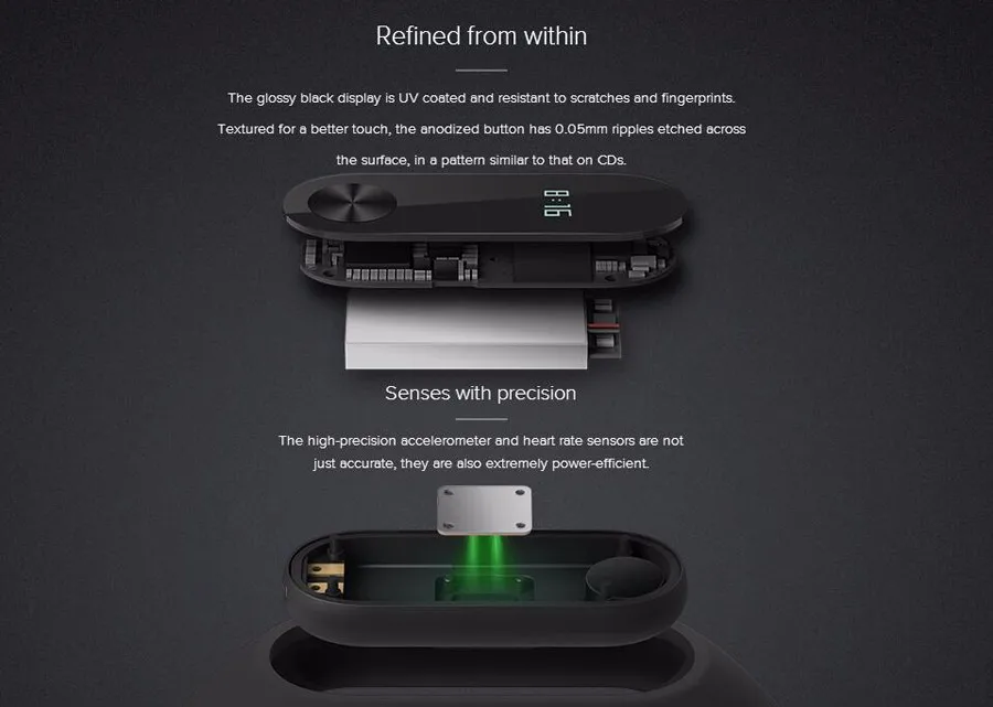 Xiaomi mi Band 2 mi band 2 фитнес-трекер монитор сердечного ритма OLED дисплей тачпад Bluetooth 4,0 для Android IOS умный Браслет