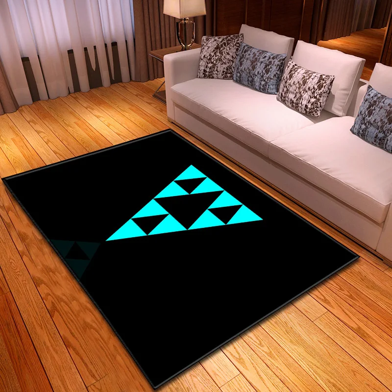3D Красочные простые Стильные ковры для гостиной спальни мягкий коврик дома