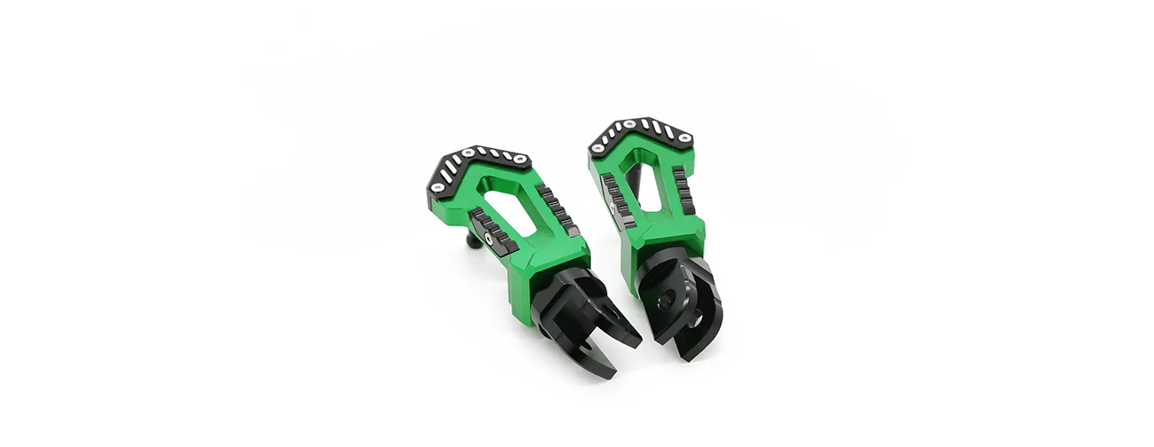 Мотоцикл CNC Алюминиевый упор для ноги пассажира подножки для Kawasaki Ninja 400