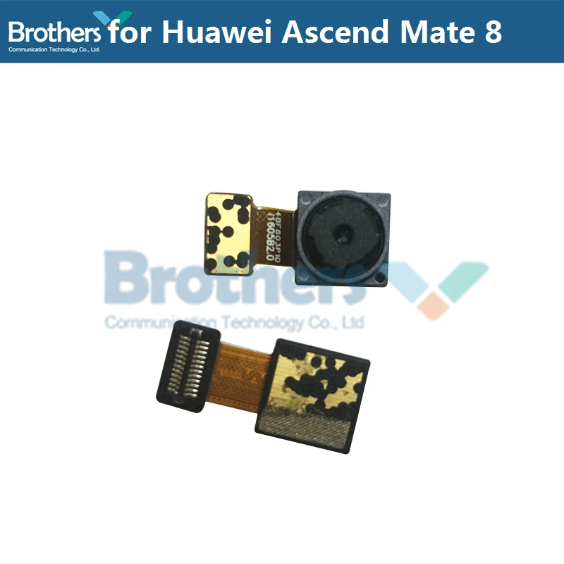 Фото Задняя камера для Huawei Mate 8, задняя большая камера для Huawei Ascend Mate 8, модуль камеры, гибкий кабель, запасные части MT8, протестированный верх №2