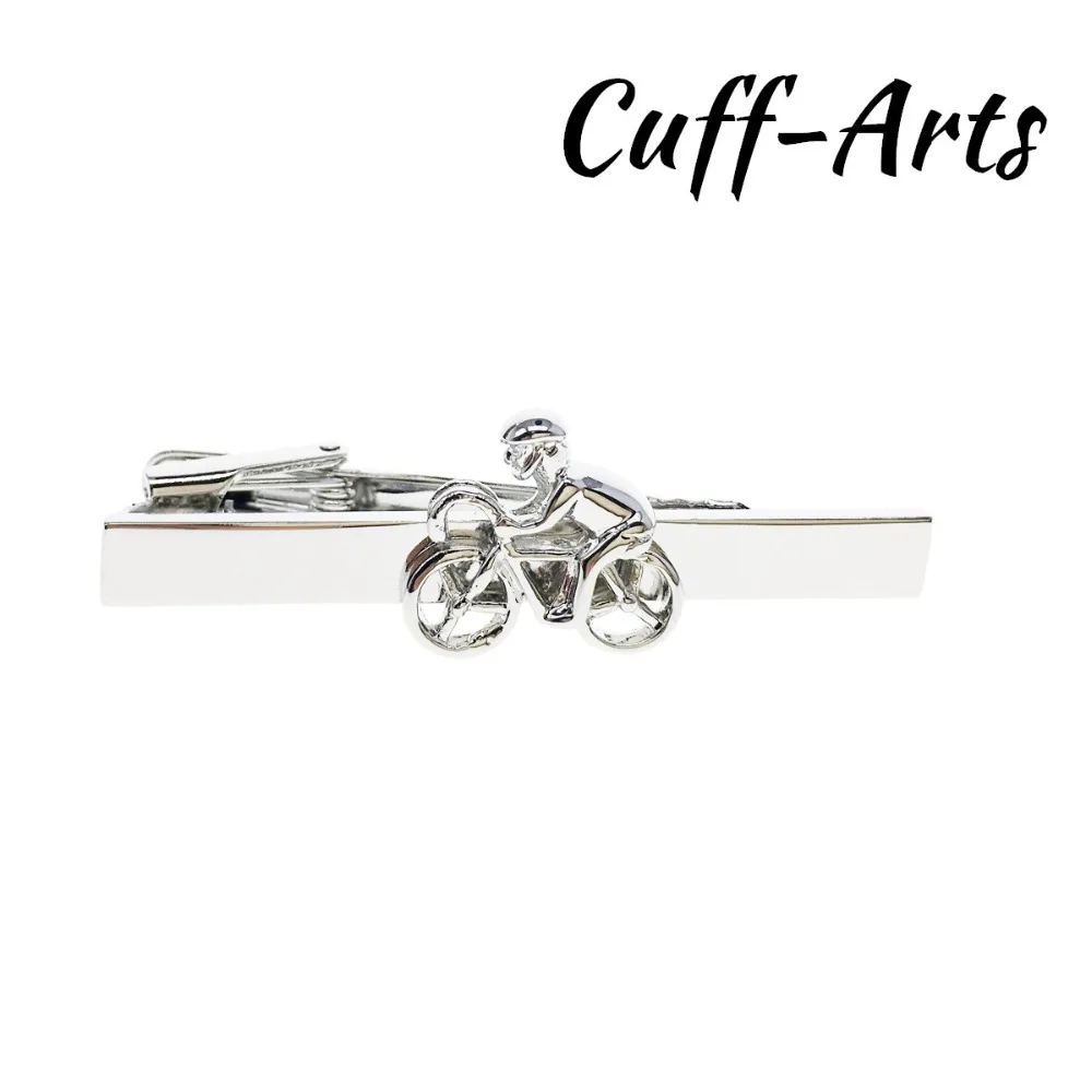 

Tie Clip For Men Cyclist Tie Clip Novelty Men Tie Clip Male Business Gift for Mens Jewelry by Cuffarts T10026