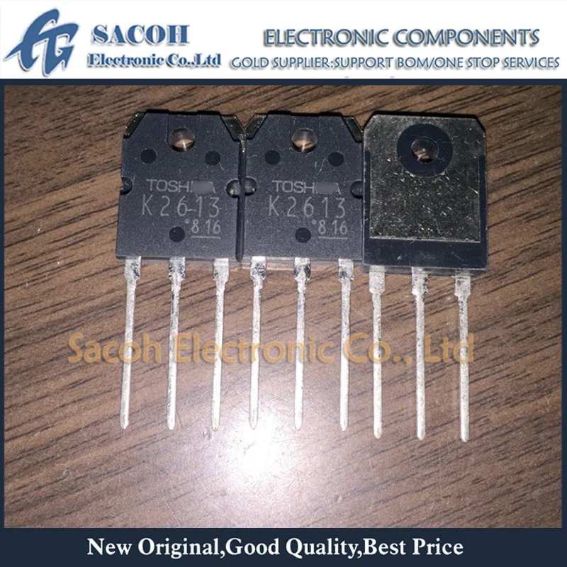 

New Original 10PCS/Lot 2SK2613 K2613 OR 2SK2614 OR 2SK2615 OR 2SK2617 TO-3P 8A 1000V Power MSOFET Transistor