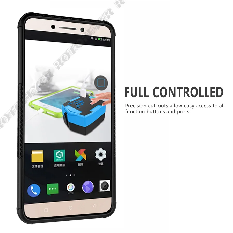 2 в 1 бронированный Стильный чехол для Letv LeEco Le Max 2/Le Max2, Le X820 задняя крышка сверхпрочный Чехол Жесткий ПК+ Мягкий силиконовый чехол