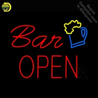 neon sign for bar open with beer mug neon light sign club advertise window hotel vintage neon sign for sale neon light art lamps