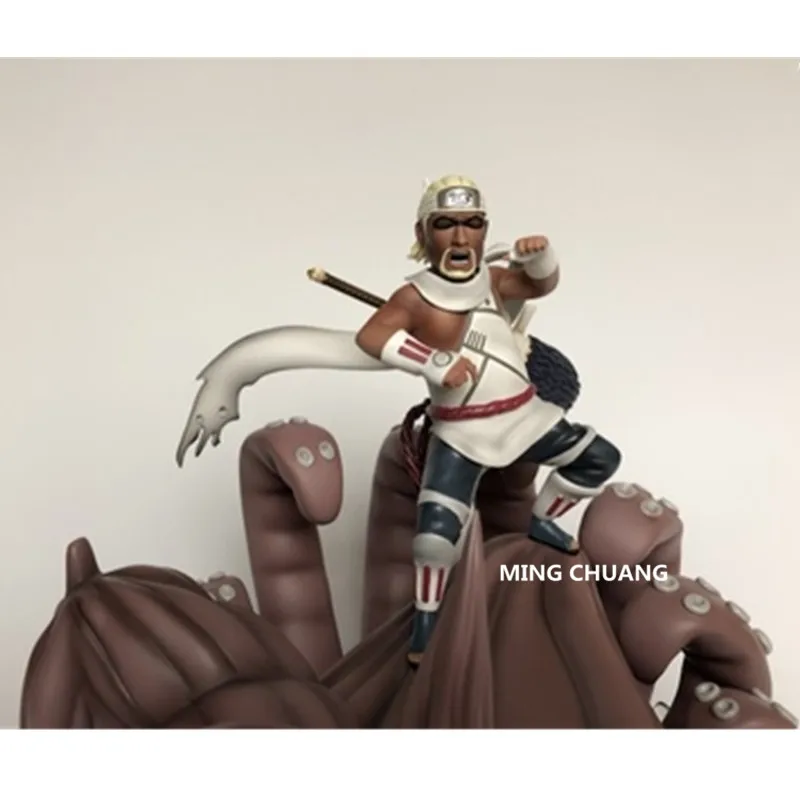 Наруто статуя Shippuden бюст убийца B Uzumaki Naruto синий B GK Смола 26,5 см фигурку Коллекционная модель Ящик для игрушек j347