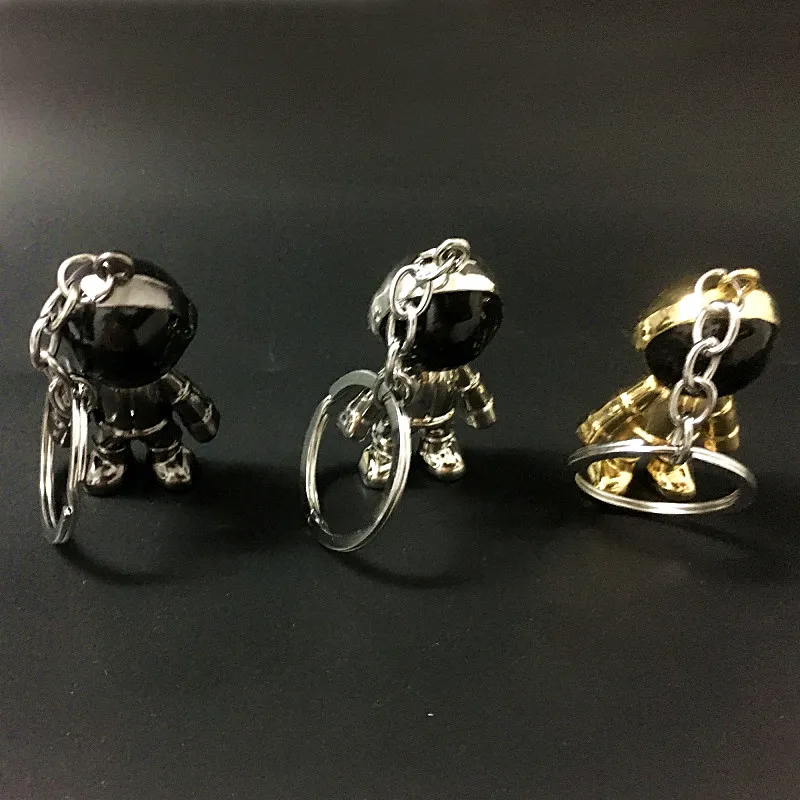 New Design 3D DIY Spaceman Keychain Astronaut Llavero Car Brelok Meaningful Gift For Children Metal Material Chaveiro Space suit | Украшения