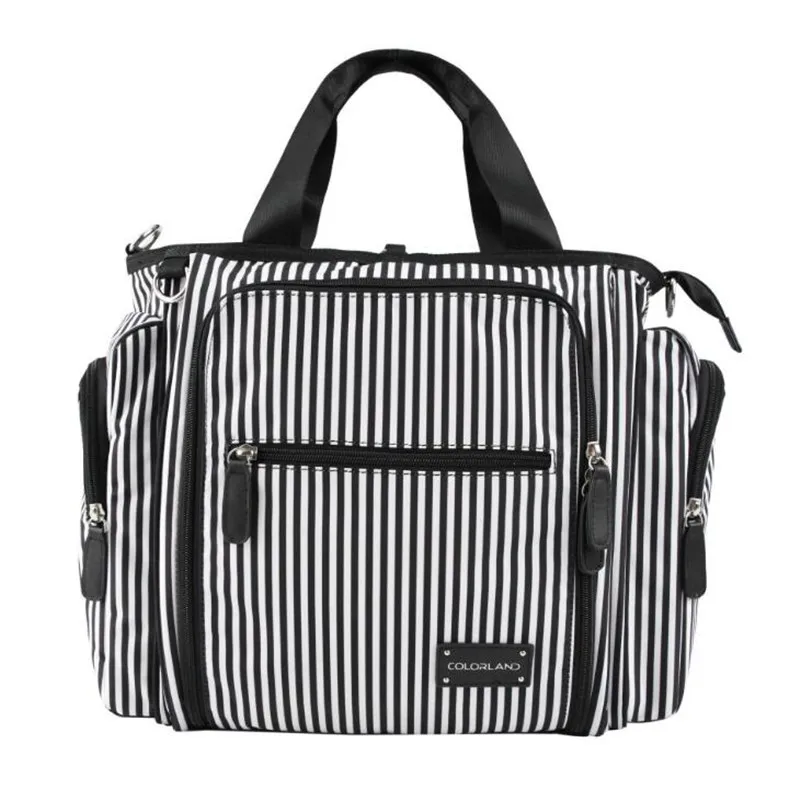 Stripe Colorland детские пеленки сумка для подгузников влажные Bolsa Maternidade детские подгузники сумка для кормления для мам органайзер для мам сумки для беременных - Цвет: Stripe