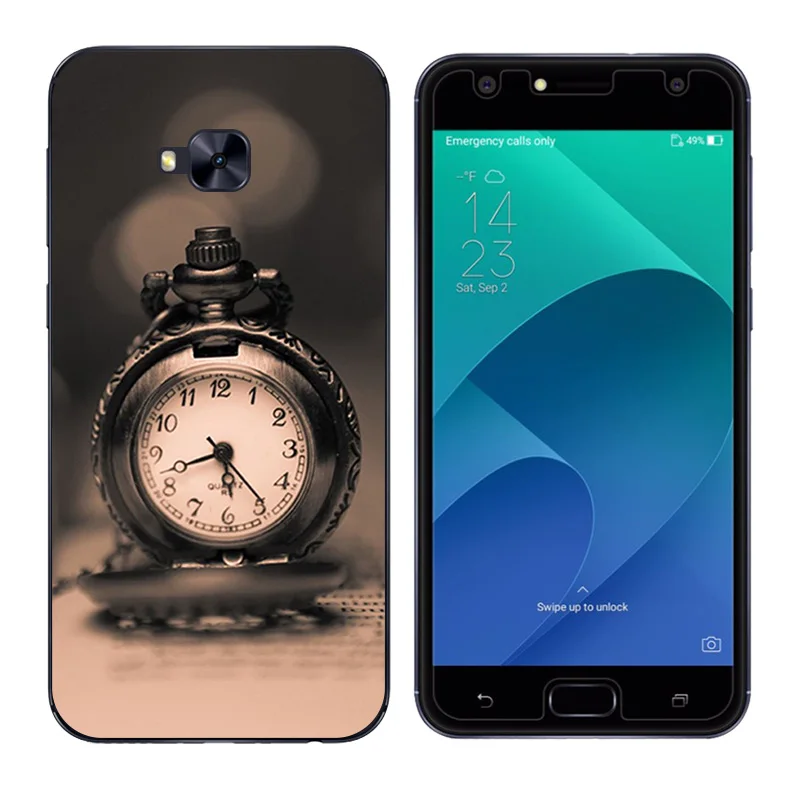 Чехол для Asus Zenfone 4 Selfie ZD553KL Мягкий Силиконовый Для 5 &quot чехлы телефонов |