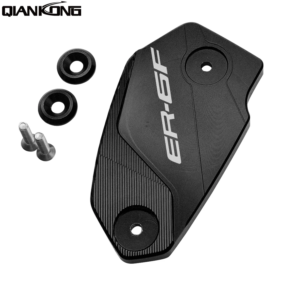 

CNC Aluminum motorcycle Brake Fluid Fuel Reservoir Tank Cap For Kawasaki Ninja 1000/ABS 2010-2016 Ninja 600R 2009-2011