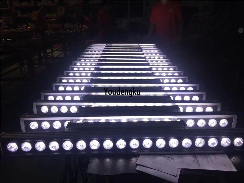 10 pieces 18x10w rgbw 4 in 1 outdoor use IP 65 LED Wall Washer BAR Light led wall washer floodlight | Освещение