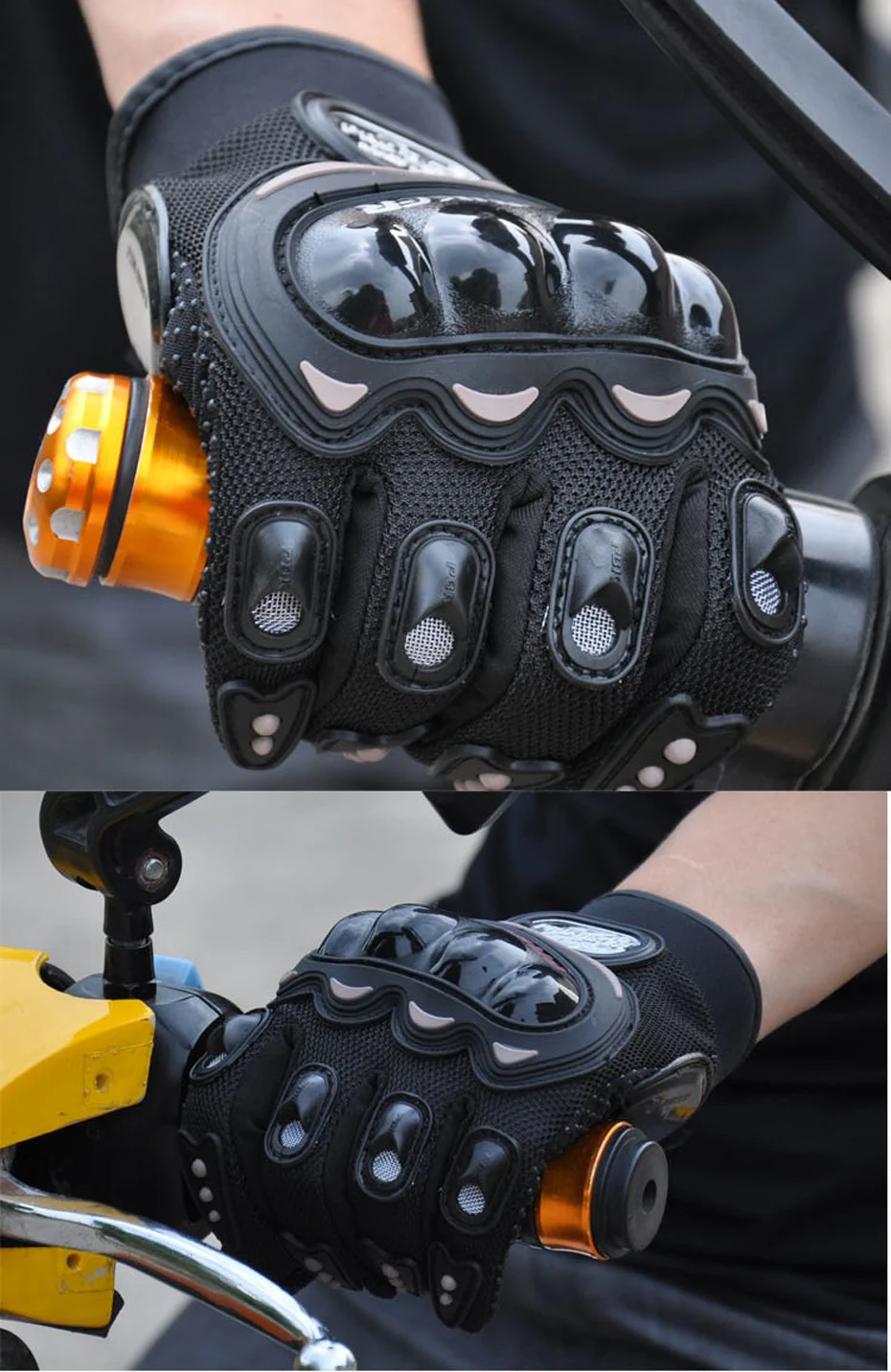 Pro-Biker Мотоциклетные Перчатки Guantes Moto Luvas da мотоцикл мотобайк велосипедные гоночные перчатки Защитное снаряжение черный синий красный