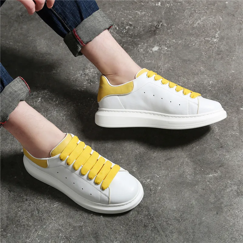 Женские кроссовки MEMUNIA классические из натуральной кожи на шнурках размеры 34