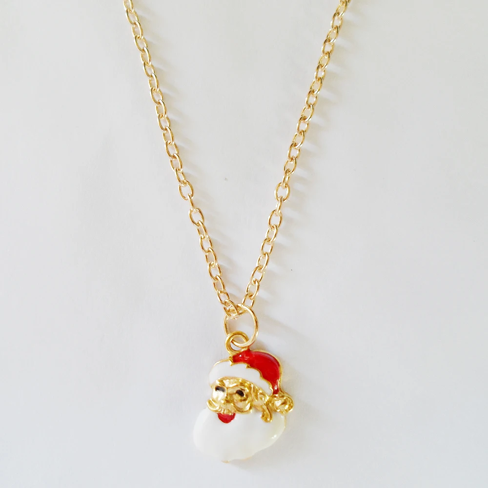 2019 Новое рождественское ожерелье классический стиль рождественская подвеска