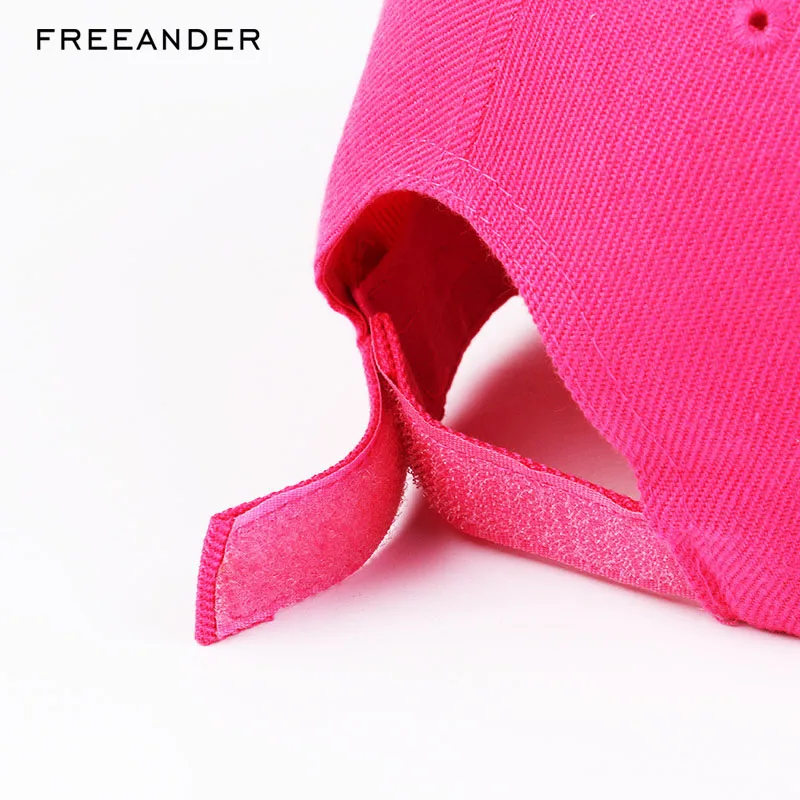 Freeander High Quality Baseball Cap For Women Bone Snapback 2018 Summer Pink Female Solid Adjustable Hat Hip Hop Caps Golf | Аксессуары