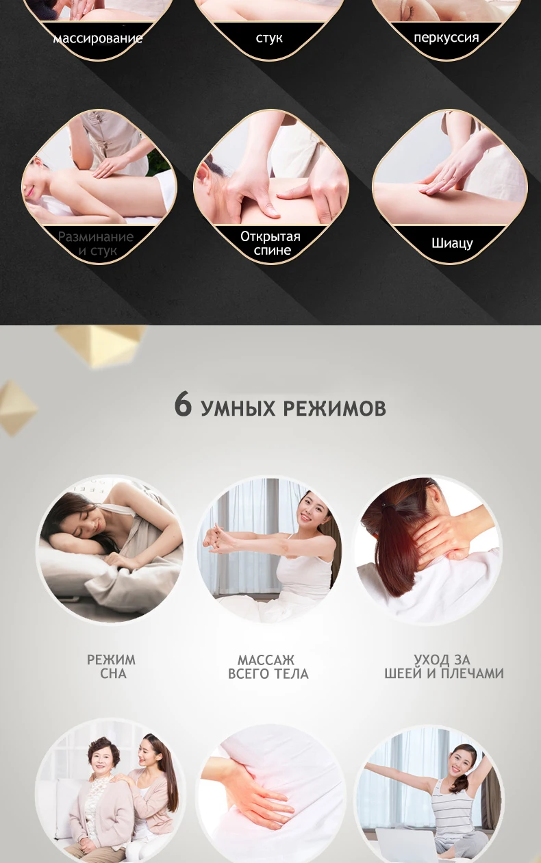 SminG массажное кресло, умный роскошный дом, автоматическая космическая капсула, многофункциональная Массажная софа для разминания тела, SM-830L