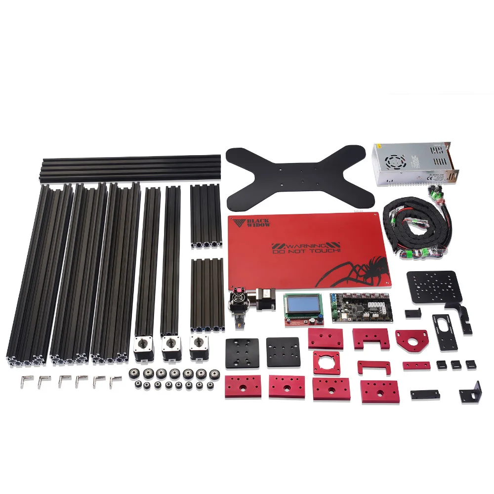 Impressora 3D TEVO Black Widow 3d принтер Imprimante большая площадь печати OpenBuild алюминиевый
