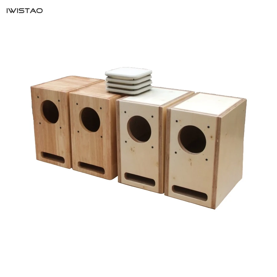 IWISTAO HIFI лабиринт 4-дюймовый Полнодиапазонный пустой динамик корпус из тополовой