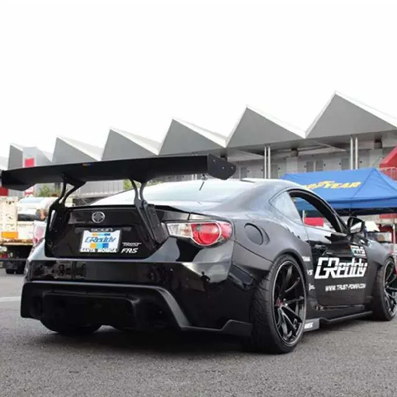 Стайлинг автомобиля углеродное волокно черный материал G Style GT 86 BRZ спойлер на