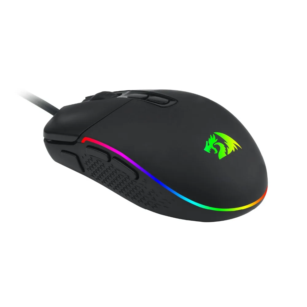 Redragon M719 новая программируемая игровая Проводная usb-мышь 5 dpi RGB с подсветкой 7 кнопок игровая мышь для геймера офисного компьютера
