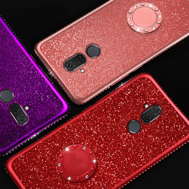 Rheinruby Блестящий силиконовый чехол для телефона huawei mate 20 20X Lite P20 Pro 8 9 10 Nova 3I Coses |