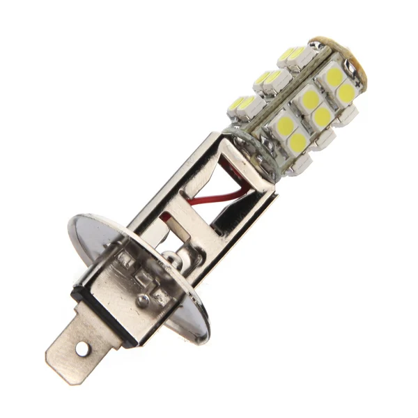 2 шт. H1 ксеноновый белый 25SMD 12В DC Автомобильный Стайлинг светодиодный фонарь