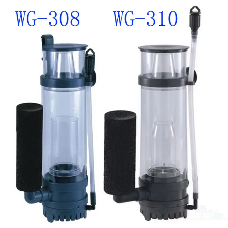 Boyu WG-308 310 соль/морской аквариум протеиновый скиммер фильтр насос 120 л/ч 150л/ч для 80-120 л аквариума