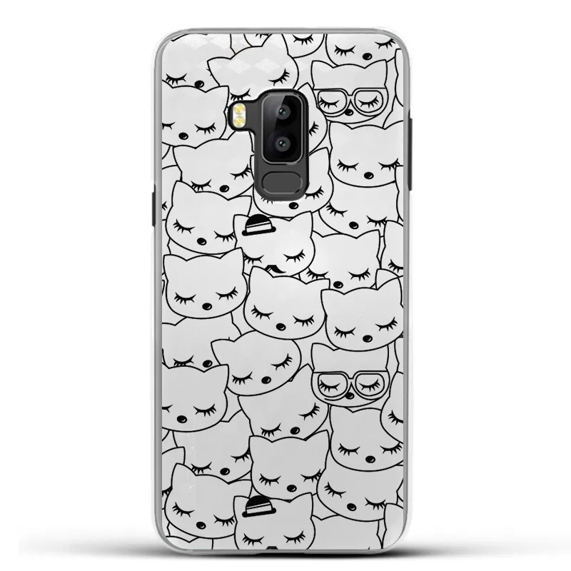 Пять цветов для Bluboo S8 чехол твердый пластиковый на заднюю панель мобильного