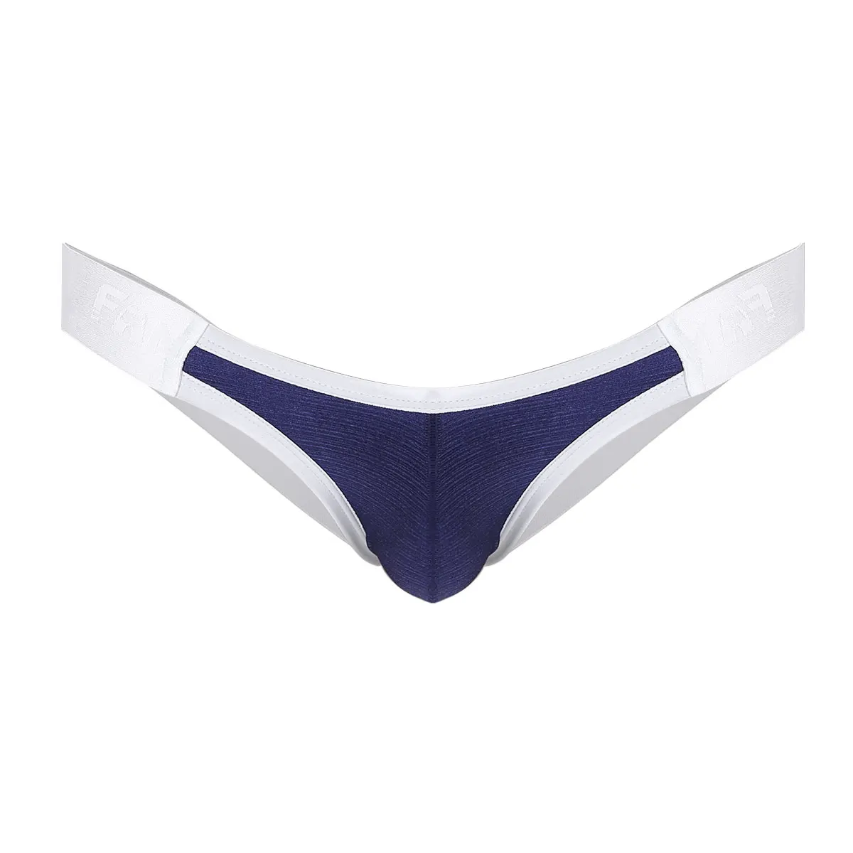 Royal Blue Мужские открытые ягодицы бандаж Wetlook белье трусики эластичные трусы с заниженной талией стринги для геев Homme мешок выпуклости нижнее белье трусы - Цвет: Royal Blue
