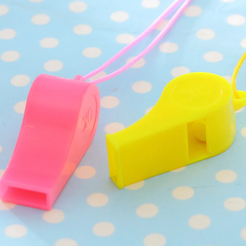 Пластиковые свистки Подарочные игрушки для детей сына свистит судейский свисток