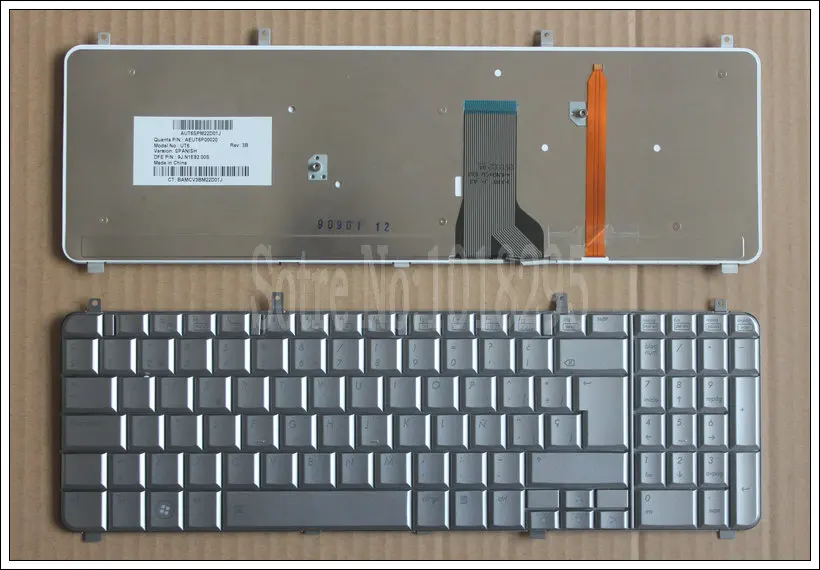 Новая испанская латинская клавиатура для HP Pavilion HDX16 X16 X16T 1100 1200 UT6 SP рамка ноутбука