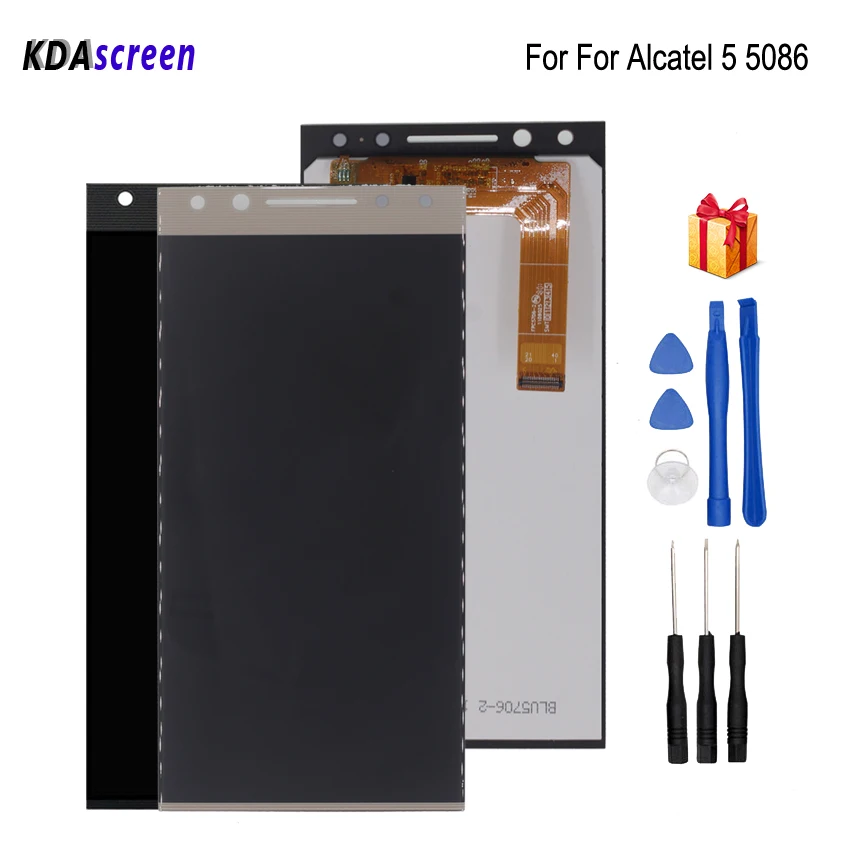 Оригинальный ЖК дисплей для Alcatel 5 5086 5086A 5086D 5086Y дигитайзер сенсорного экрана
