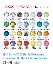 Горячее предложение! Распродажа! 1440 шт./лот, ss20(4,6-4,8 мм) много цветов DMC горячая фиксация камня/хрустальные стразы оптом цена свободные стразы горячей фиксации