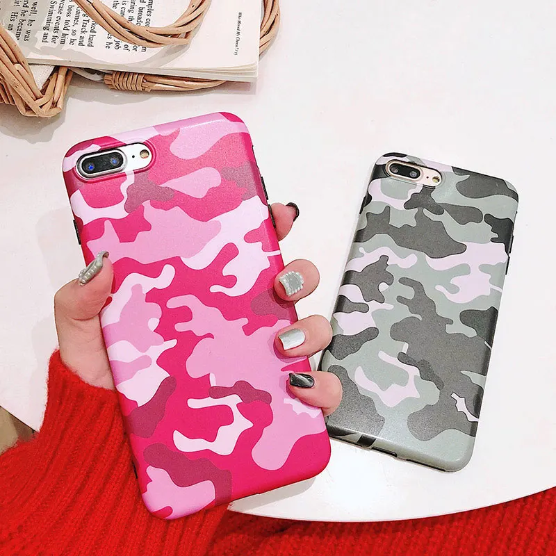 Цветной камуфляжный чехол для iPhone XS MAX 8 plus чехлы iphone XR X 6 6s 7 Plus мягкий силиконовый