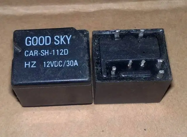 

Реле CAR-SH-112D 12VDC 4119-1c-7p-8 мм