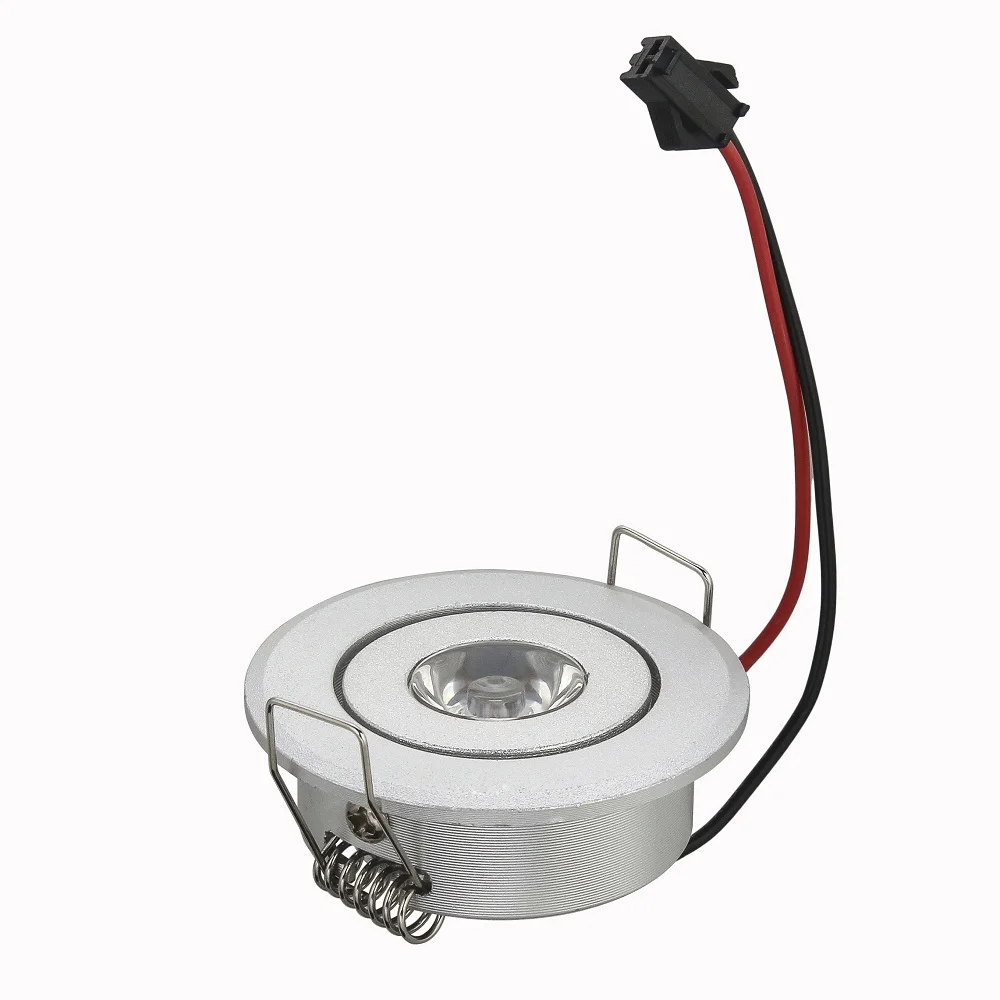 Светодиодный светильник вспышка 3 Вт Мини светодиодный встраиваемый круглый