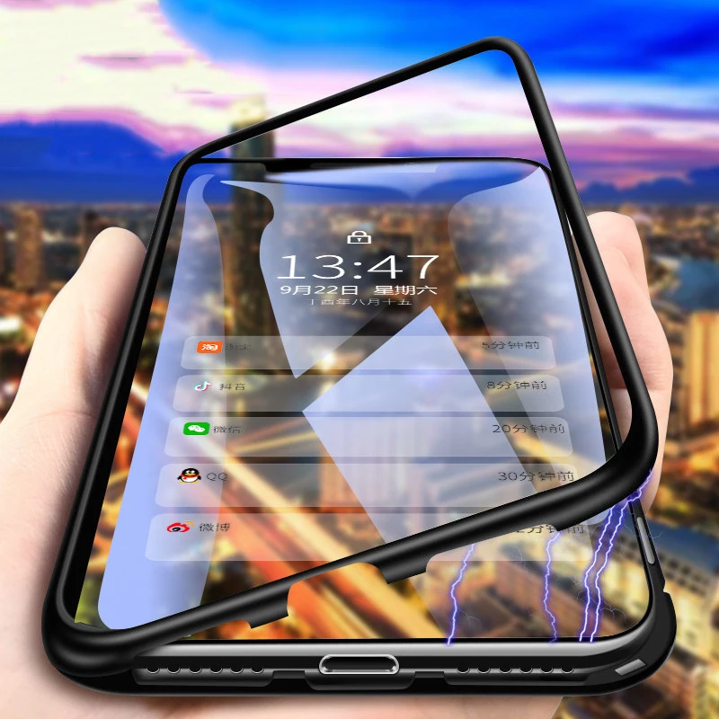 A30 чехол s на samsung Galaxy A30 A50 A7 A9 Магнитный флип-чехол Samung S10 Plus Lite S 10 светильник S10e стеклянная задняя крышка