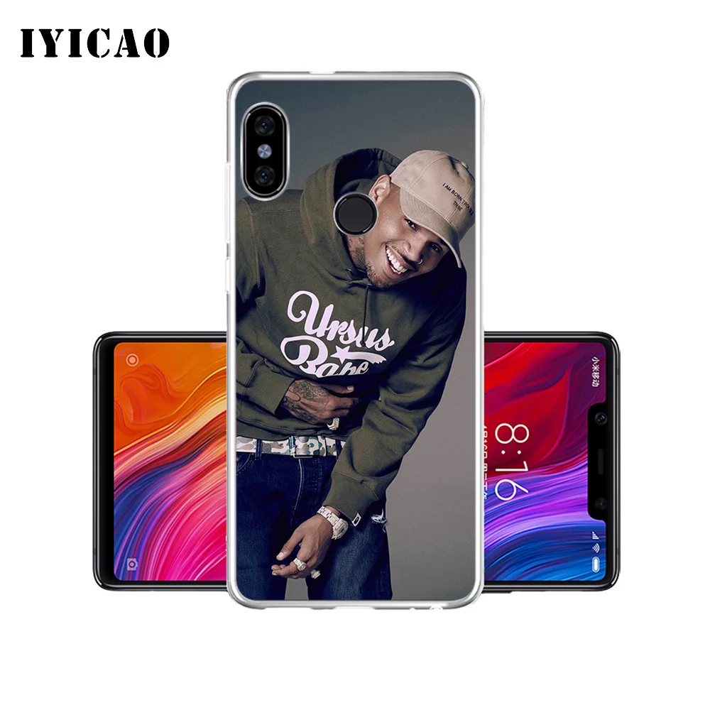 IYICAO Chris Brown hih pop Мягкий силиконовый чехол для телефона Xiaomi Redmi 4A 5A 6A Note 7 6 5 Pro Plus 4X