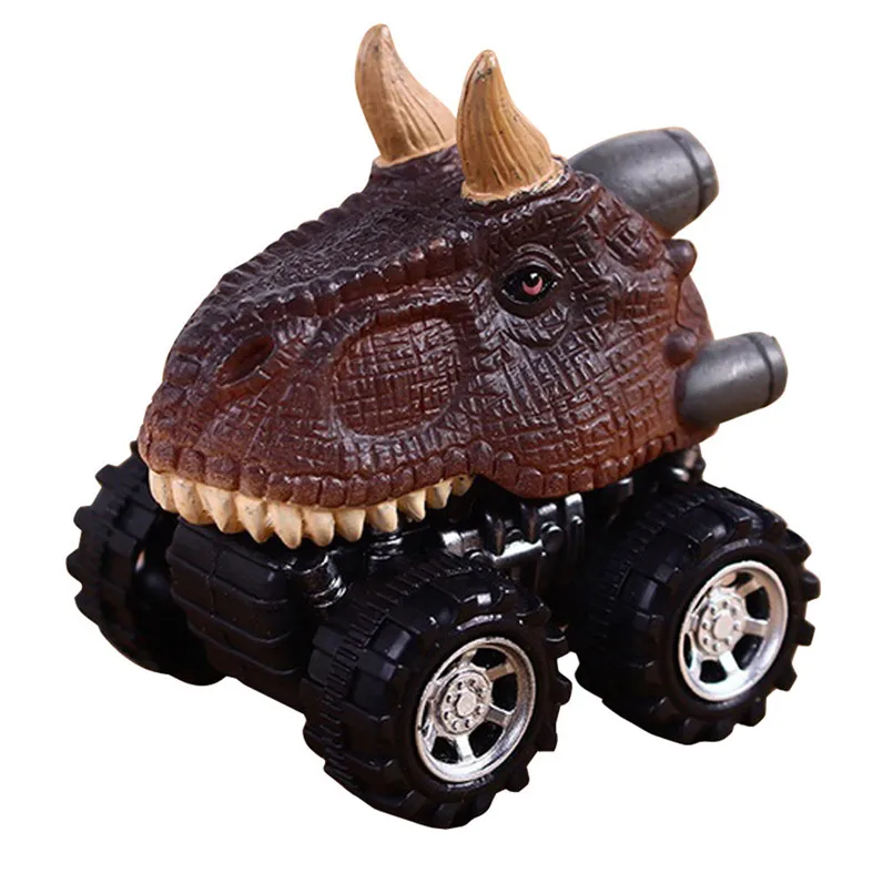 

Children's Day Gift Toy 2018 Dinosaur Model Mini Toy Car Back Of The Car Gift Truck Hobby KID Funny Gift Drop Shipping 20