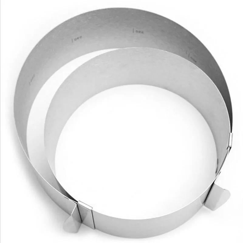 Новое поступление горячая Распродажа Выдвижная нержавеющая сталь круг мусс