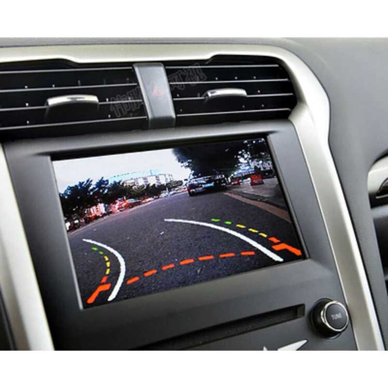 Fishview 600 линия динамическая траектория багажник ручка задняя камера для Audi A1 Skoda Roomster Fabia Octavia Yeti превосходная резервная камера