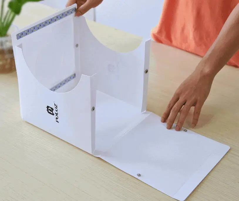 20 см теневая лампа маленький студийный набор Складные портативные комплекты для