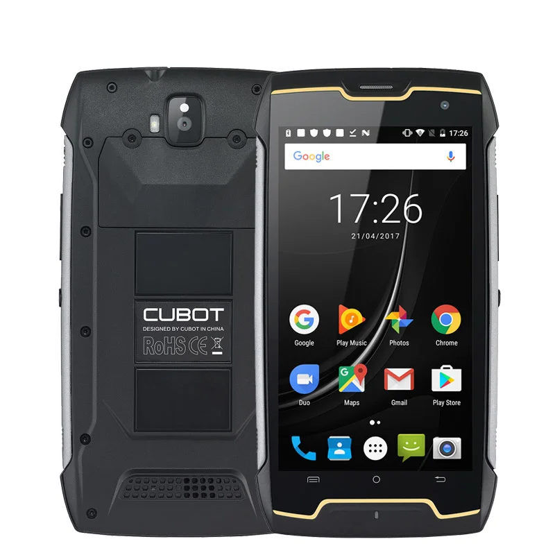 black Cubot KingKong IP68 водонепроницаемый пылезащитный ударопрочный MT6580 четырехъядерный мобильный телефон 5,0 дюймов HD 2 Гб ram 16 Гб rom 4400 мАч - Цвет: black