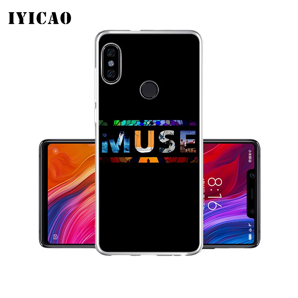 IYICAO Muse Band Мягкий силиконовый чехол для телефона Xiaomi Redmi 4A 5A 6A Note 7 6 5 Pro Plus 4X Prime Cover |