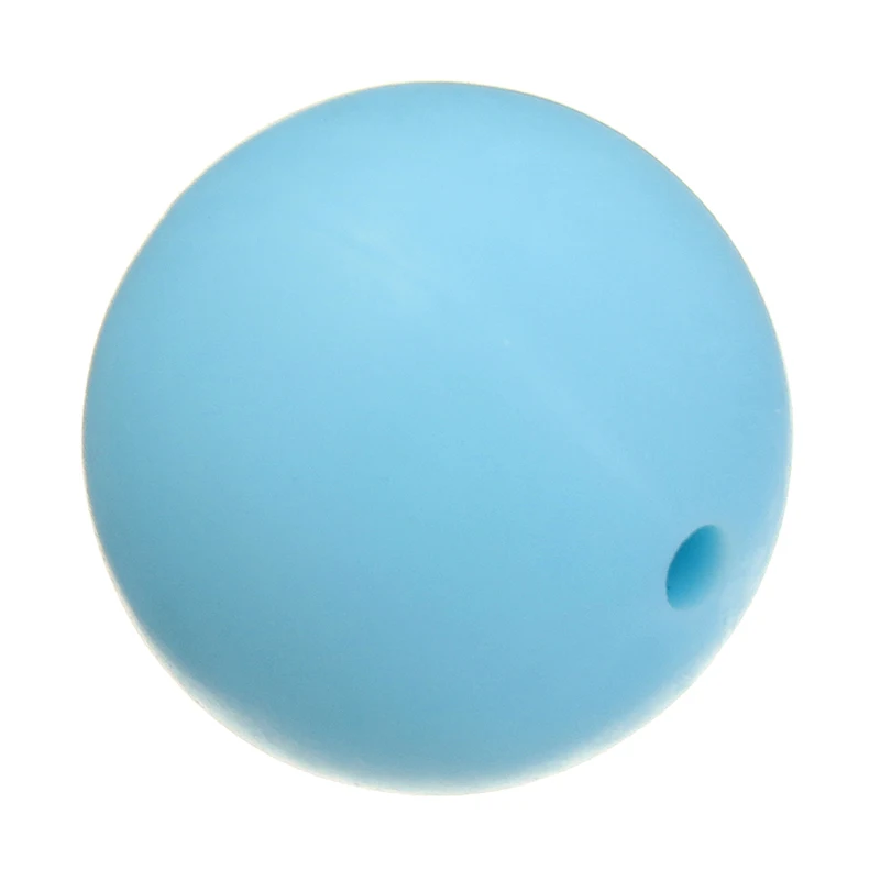 

Silica Silicone Beads baby teether beads for making diy Jewelry necklace Round 15mm FDA approval 100PCs/Bag Sold By Bag