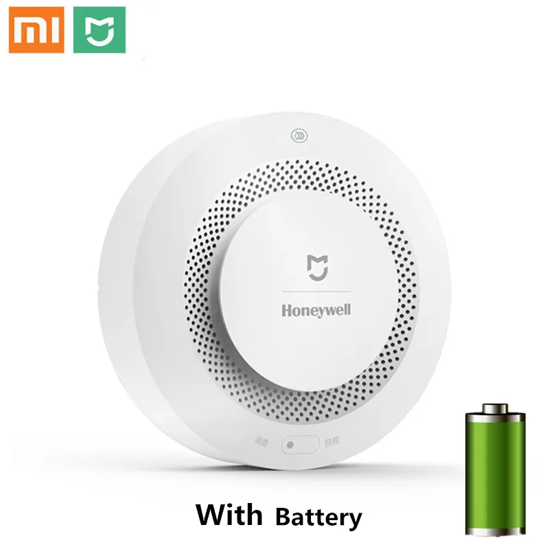 Оригинальный детектор пожарной сигнализации Xiaomi Mijia Honeywell звуковая и визуальная