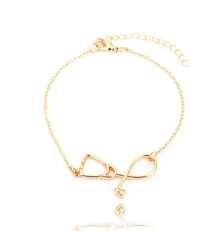 SMJEL браслет из стетоскопа шарм браслеты профессиональная бижутерия подарок для