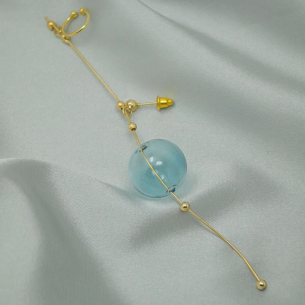 Серьги подвески для женщин редкие зажимные серьги клипсы в форме ветки дерева